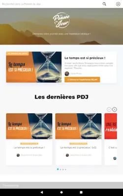 La Pensée du Jour android App screenshot 1